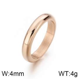 Stainless Steel Gold-plating Ring