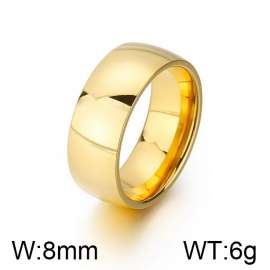 Stainless Steel Gold-plating Ring