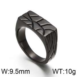 Stainless Steel Black-plating Ring