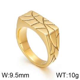 Stainless Steel Gold-plating Ring