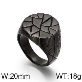 Stainless Steel Black-plating Ring