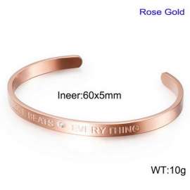 Stainless Steel Wire Bangle