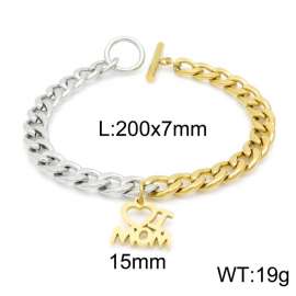 Stainless Steel Gold-plating Bracelet