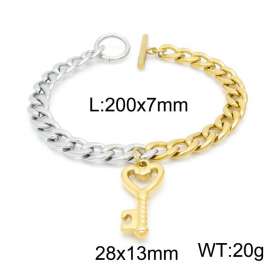 Stainless Steel Gold-plating Bracelet