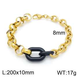 Stainless Steel Gold-plating Bracelet