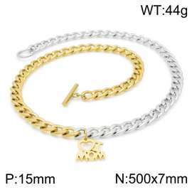 SS Gold-Plating Necklace