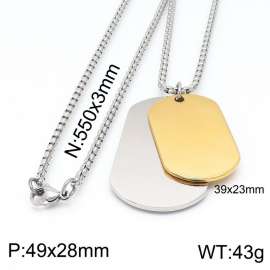 SS Gold-Plating Necklace