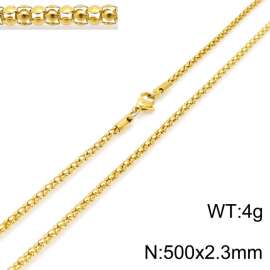 SS Gold-Plating Necklace