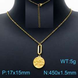 SS Gold-Plating Necklace