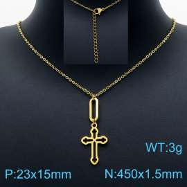 SS Gold-Plating Necklace