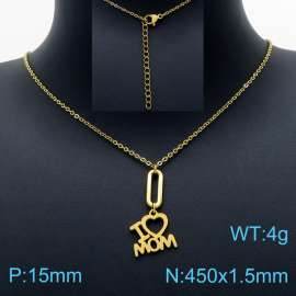 SS Gold-Plating Necklace