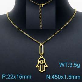 SS Gold-Plating Necklace