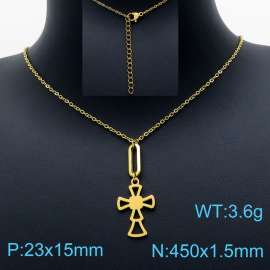 SS Gold-Plating Necklace