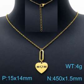 SS Gold-Plating Necklace