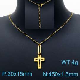 SS Gold-Plating Necklace