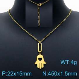 SS Gold-Plating Necklace