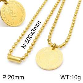 SS Gold-Plating Necklace