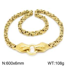 SS Gold-Plating Necklace