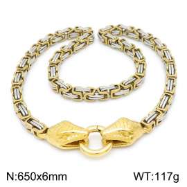 SS Gold-Plating Necklace