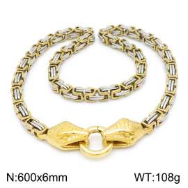 SS Gold-Plating Necklace