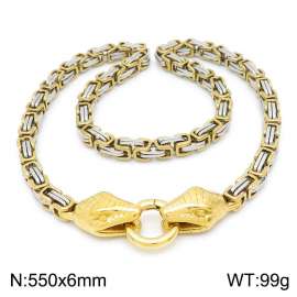 SS Gold-Plating Necklace