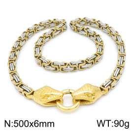 SS Gold-Plating Necklace