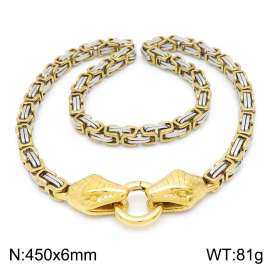 SS Gold-Plating Necklace