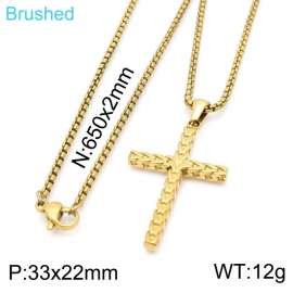 SS Gold-Plating Necklace