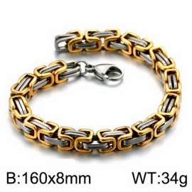 Stainless Steel Gold-plating Bracelet