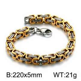 Stainless Steel Gold-plating Bracelet