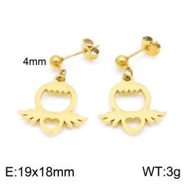 SS Gold-Plating Earring