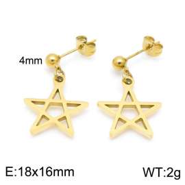 SS Gold-Plating Earring