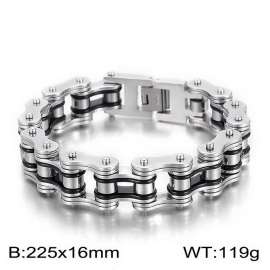 Stainless Steel Bicycle Bracelet