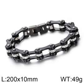 Stainless Steel Bicycle Bracelet