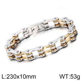 Stainless Steel Bicycle Bracelet