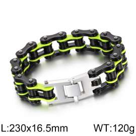 Stainless Steel Bicycle Bracelet