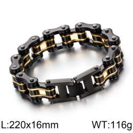 Stainless Steel Bicycle Bracelet