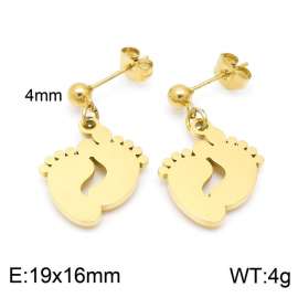 SS Gold-Plating Earring