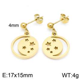 SS Gold-Plating Earring