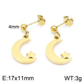 SS Gold-Plating Earring