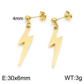 SS Gold-Plating Earring