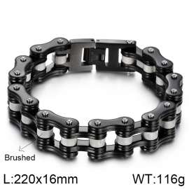 Stainless Steel Bicycle Bracelet