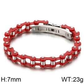 Stainless Steel Bicycle Bracelet