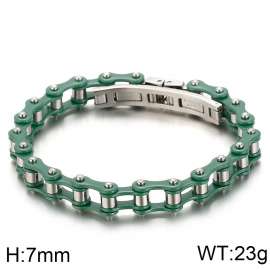 Stainless Steel Bicycle Bracelet