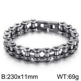 Stainless Steel Black-plating Bracelet