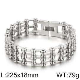 Stainless Steel Bicycle Bracelet