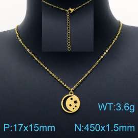 SS Gold-Plating Necklace