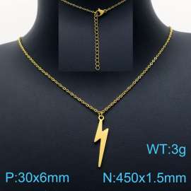 SS Gold-Plating Necklace