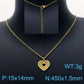 SS Gold-Plating Necklace