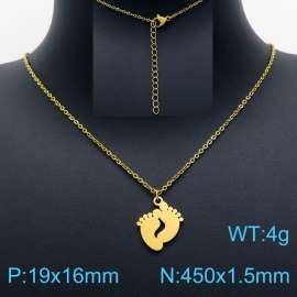 SS Gold-Plating Necklace